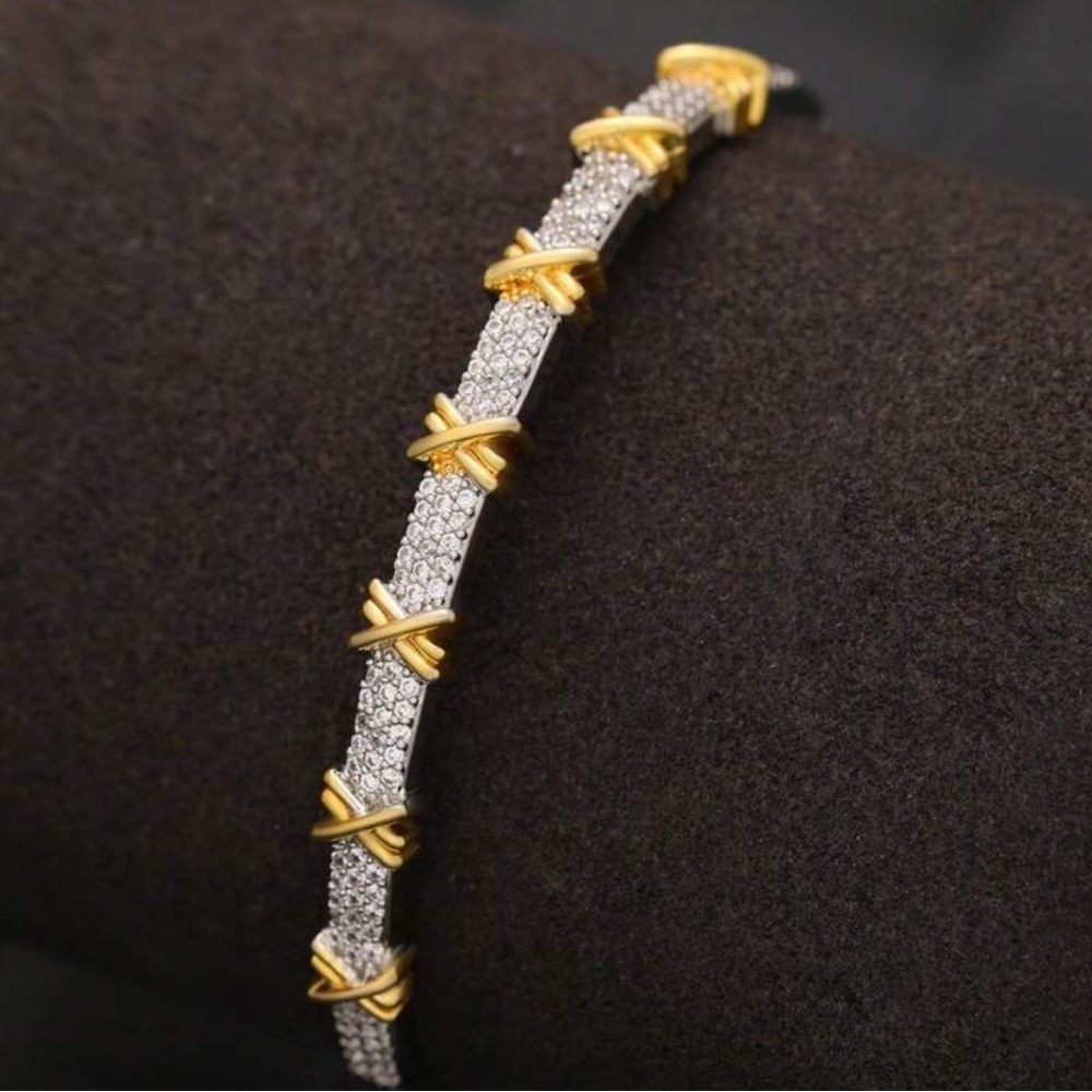 Elegant Stainless Steel Bangle Bracelet